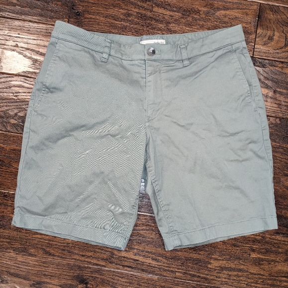Hawker Rye Other - Hawker Rye Flat Front Khaki Green Shorts